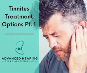 Man suffering from tinnitus